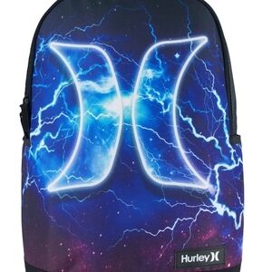 Hurley Electric Blue and Purple Backpack
